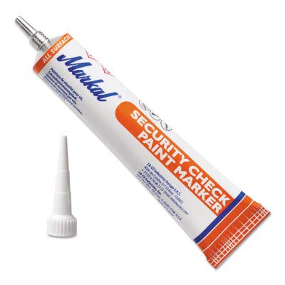 Markal 96671 Security Check Paint Markers - Blue (4 Units)